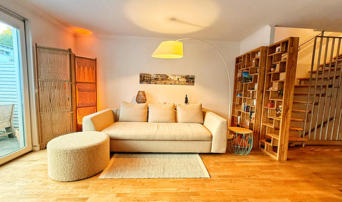 Möblierte Maisonette mit Garten, Homeoffice & Smarthome in Langenhorn
