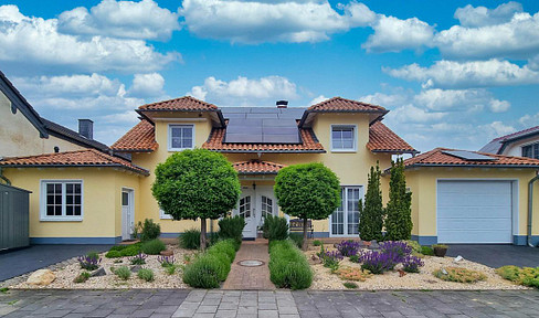 Mediterranean detached house with wellness oasis, conservatory and PV system in Swisttal-Miel