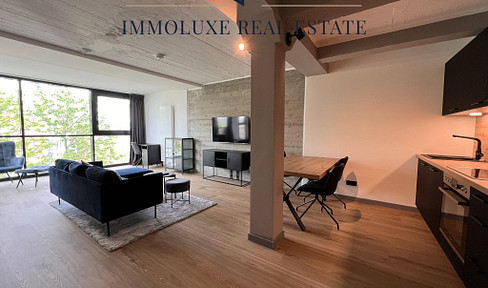 Exclusive & furnished apartment in a core-renovated bunker - design, comfort & history