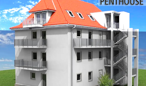Leben am Kapellenhof Bad Krozingen, Penthousewohnung m. Weitblick, Historischer Flair trifft Moderne