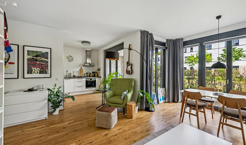 Für Eigennutzer & Kapitalanleger – Lichtdurchflutete 3-Zimmer-Gartenwohnung *Provisionsfrei*