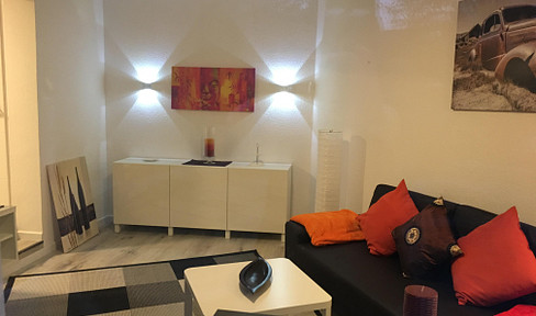D-Unterrath, ground floor furnished, ready to move in only with a suitcase, 2 rooms, kitchen/dining room, terrace, from 01.06.25