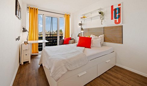 Frisch modernisiert & voll ausgestattet: Studio-Apartment in Mainz | Uninähe