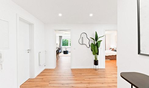 Renovierte 2-Zimmer-Wohnung im Erdgeschoss zu verkaufen