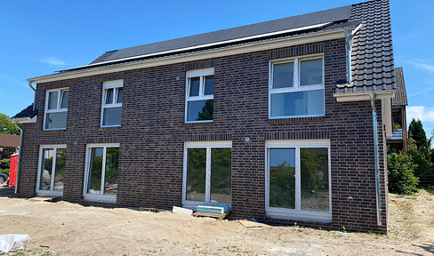 Moderne Neubau-Doppelhaushälfte in Ganderkesee Heide Erstbezug KFW40