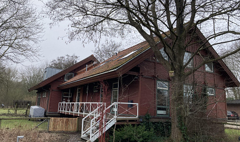 Holzhaus in ökologischer Bauweise
