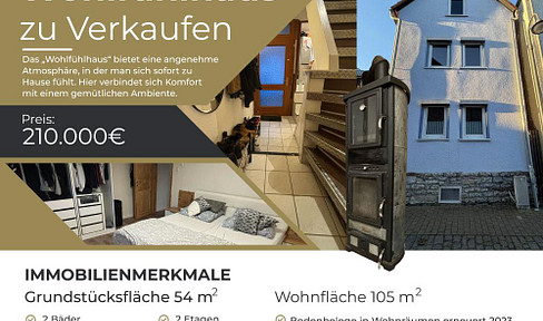 Wohlfühlhaus | Reihenhaus | von Privat | Provisionsfrei | 6%~ Rendite