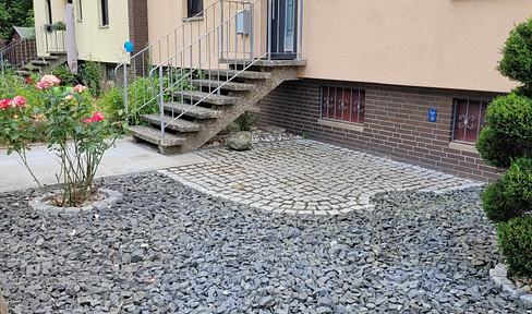 3-room apartment on the 1st floor in Mellendorf with balcony and small garden