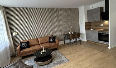 Helles, modern möbliertes Apartment mit Balkon