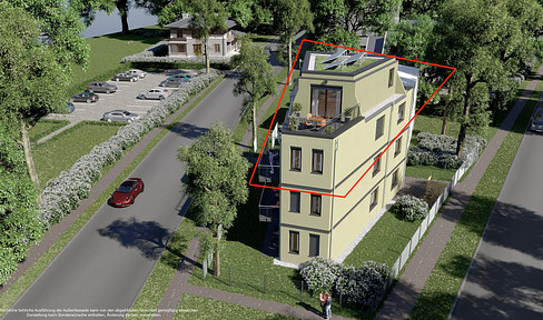 Exklusives Penthouse mit Blick auf den Dämeritzsee inkl. Luxus Einbauküche von "Daniel-Küchen"