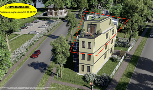 Experience well-being - Exclusive penthouse maisonette with a view of the lake!