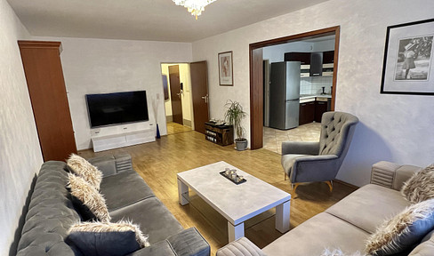 3 Zimmer WOHNUNG VOLL-MÖBLIERT BALKON 68QM  AM LOH