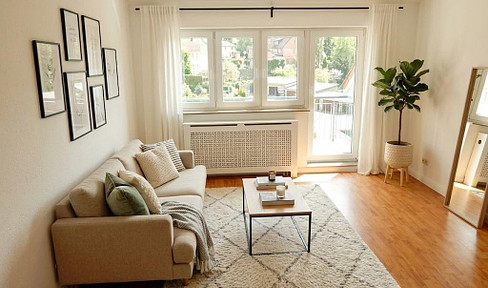 Move in and feel at home: 3-room apartment with balcony, bathtub, and underground parking space in NMB.