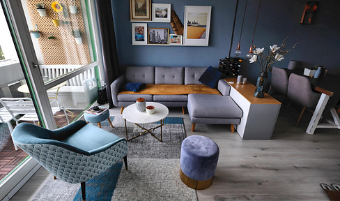 Modern and renovated 40m2 apartment, with balcony