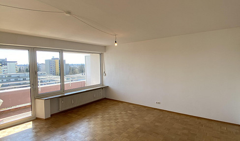 Modern, bright 3-room apartment with south-facing balcony & underground parking space in Germering