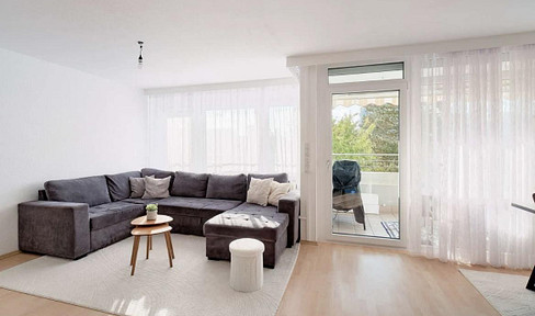 Sonnige 2,5-Zimmerwohnung mit Westbalkon & TG-Stellplatz