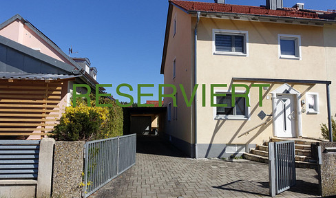RESERVED - Spacious semi-detached house in a quiet location with a cozy garden