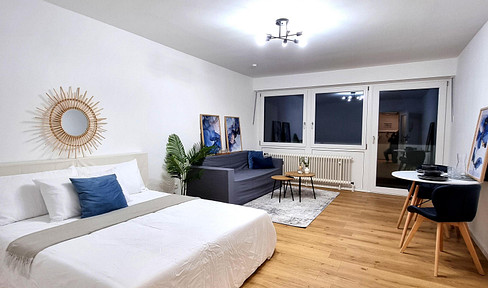 Renovated 1 room apartment Kurzone1 balcony first residence TG prov.frei