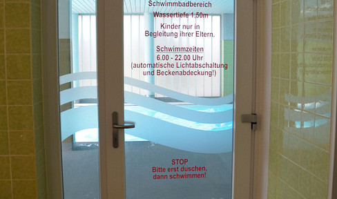 ETW verk., 2 Zi., 44 qm Wfl., +ca. 20 qm Balkon, KDB, Dusche, Schwimmbad, Keller, eig. Parkhausplatz