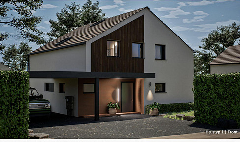 Start of construction 2025: Turnkey, luxury detached houses, terraced houses & semi-detached houses