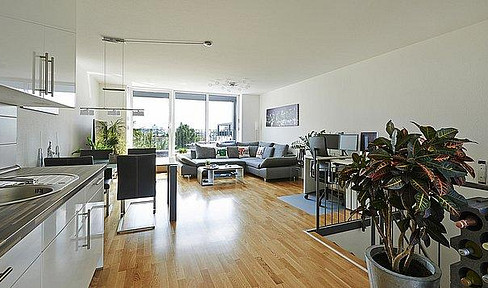 Perfect lifestyle apartment - penthouse with roof terrace in the Europaviertel - by PRIVAT