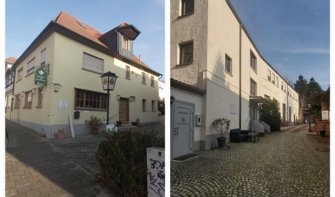 Großes Anwesen Appartements Hotel Wirtsgarten Baugrund provisionsfrei im Herzen von Herzogenaurach
