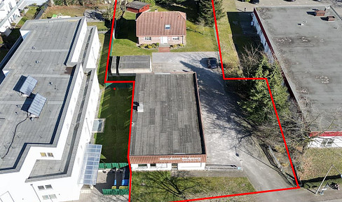 High-quality detached house + commercial building 2 garages 10 parking spaces in Lünen for sale!