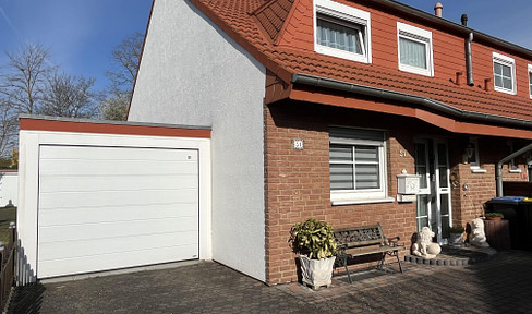 Gepflegte Klinker-Doppelhaushälfte für die kleine Familie