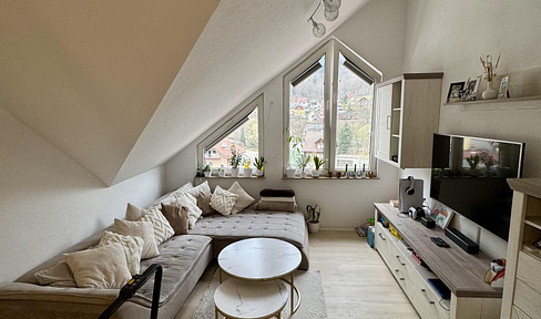 Moderne Maisonette mit großer Terrasse, Garten & Waldblick – ruhige Lage in Bad Wildbad