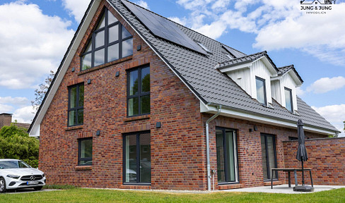 New build DHH only approx. 30min from Hamburg with energy class A+