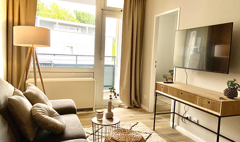 Kapitalanlage mit Meerblick-Mentalität.  Kernsanierte 2-Zimmer-Wohnung – 140 m bis zum Strand.