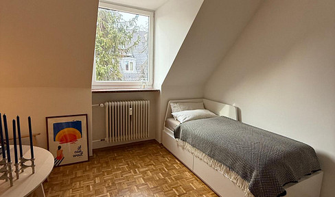Charming furnished 1-room apartment in Untergiesing-Harlaching - available immediately for 6-24 months