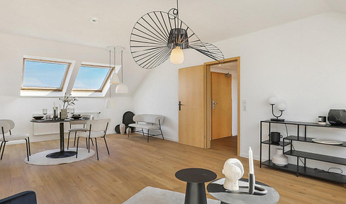 Hell & modern gestaltete 3 Zimmer Wohnung in Uffenheim inkl. Stellplatz