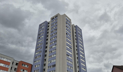 2 ZKB in einem Hochhaus im Zentrum Kaiserslauterns