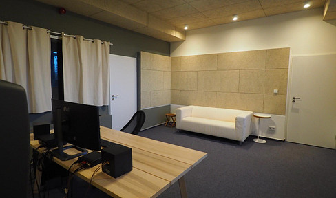 Schallgedämmte Räume für Musikstudio / Podcast / Callcenter / Besprechung – Charlottenburg Nord