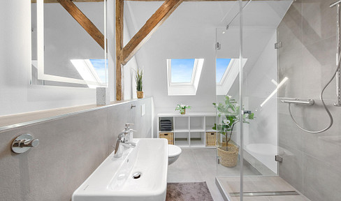 Temporary living: furnished apartment with its own parking space and fast internet