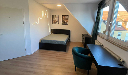 Central city apartment at the TH OHM / Wöhrder See in Nuremberg