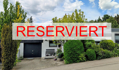 Living oasis on the edge of the forest: Stylish 5.5-room semi-detached house in Waldenbuch