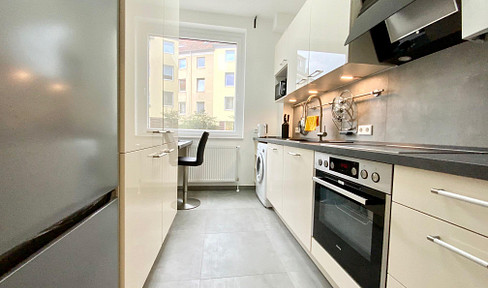 Herrenhausen - 60sqm - 2.5 rooms - EBK - quiet, not close, bright - completely renovated - AirBnB - unlet