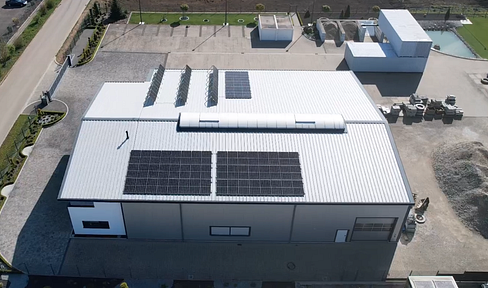 Industrial steel hall with expansion potential in Deiningen