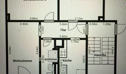 helle 3 Zimmer Wohnung Göttingstr. in Hildesheim