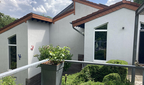 Individual architect-designed house in the countryside