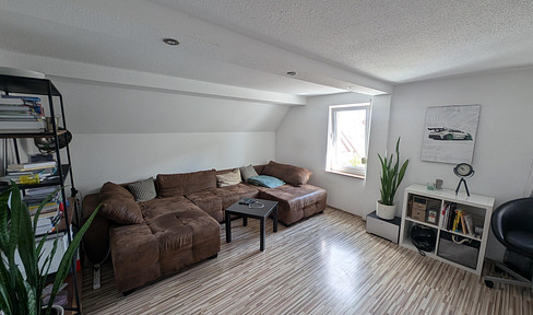 3-room attic apartment in a central location in Gerabronn