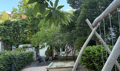 2-Zimmer Terrassen-Wohnung: Rückzugsort im Grünen, direkt am Puls der Stadt
