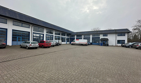 Produktions- und Lagerhalle sowie 10.000m² Freifläche verfügbar