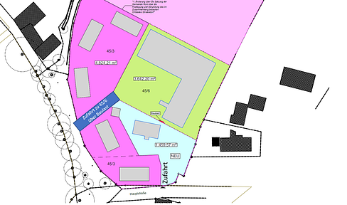 Parchim - 1,300m² production hall and warehouse (divisible from 200m²) and 16,000m² open space available