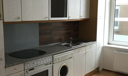 Large 2 room (62m²) apartment city center EBK washing machine