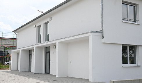 First occupancy new semi-detached house