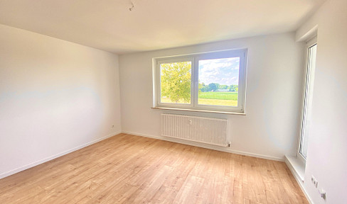 Renovated 2-room apartment with balcony