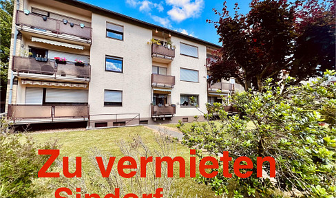 Sindorf, 2 rooms with balcony, garage and very quiet